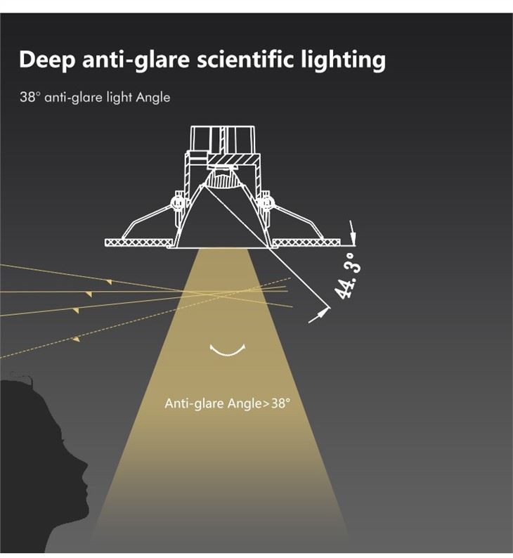 5W/10W Cob Led Spotlight Aluminum Round Designer Ceilings Down Light