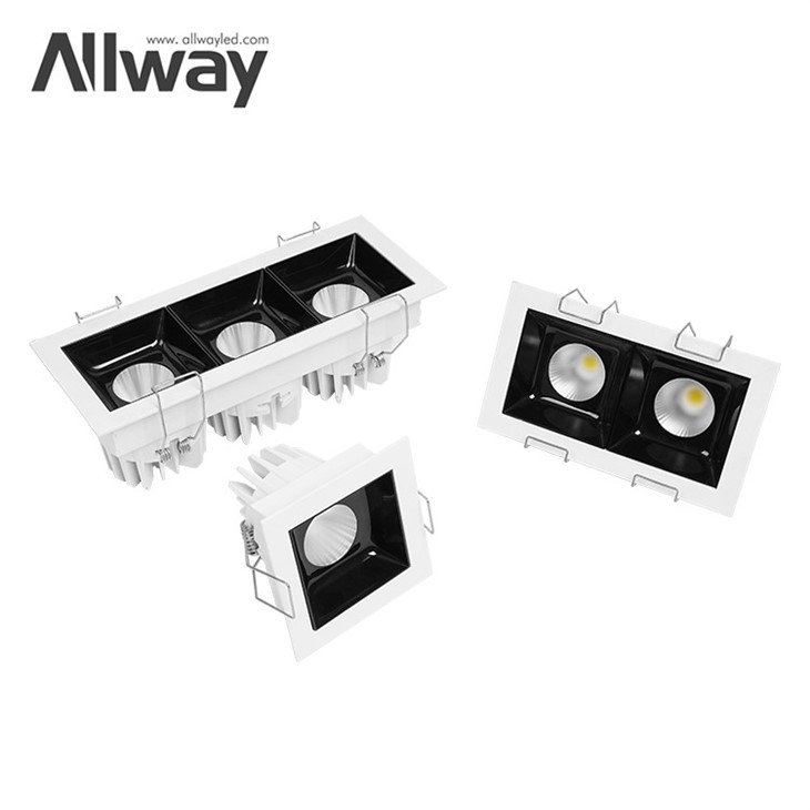 Llum comercial d'alumini COB anti-enlluernament