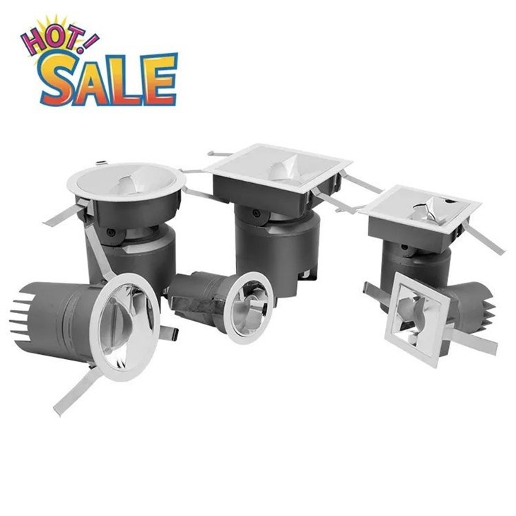 Hot Sales Round Square Recessed COB Spot Light