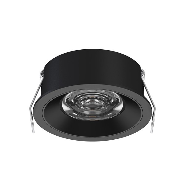 Llum de muntatge encastat negre