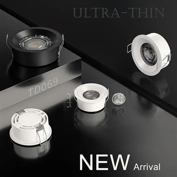 Llum encastat LED de 5 9 12 watts de supermercat rodó COB